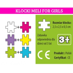 KLOCKI MELI FOR GIRLS 600  